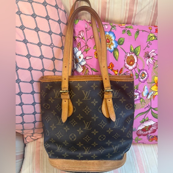 Louis Vuitton Dark Brown Monogram Tote - Picture 2 of 9